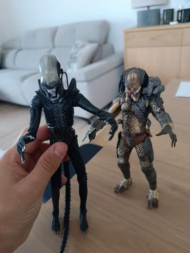 NECA Alien VS Predator ✅confezione da 2 action figure PVC 20CM+SCATOLA ORGINALE