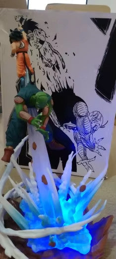💥 21CM Dragon Ball Goku VS Piccolo Action Figure PVC da Collezione 🐉