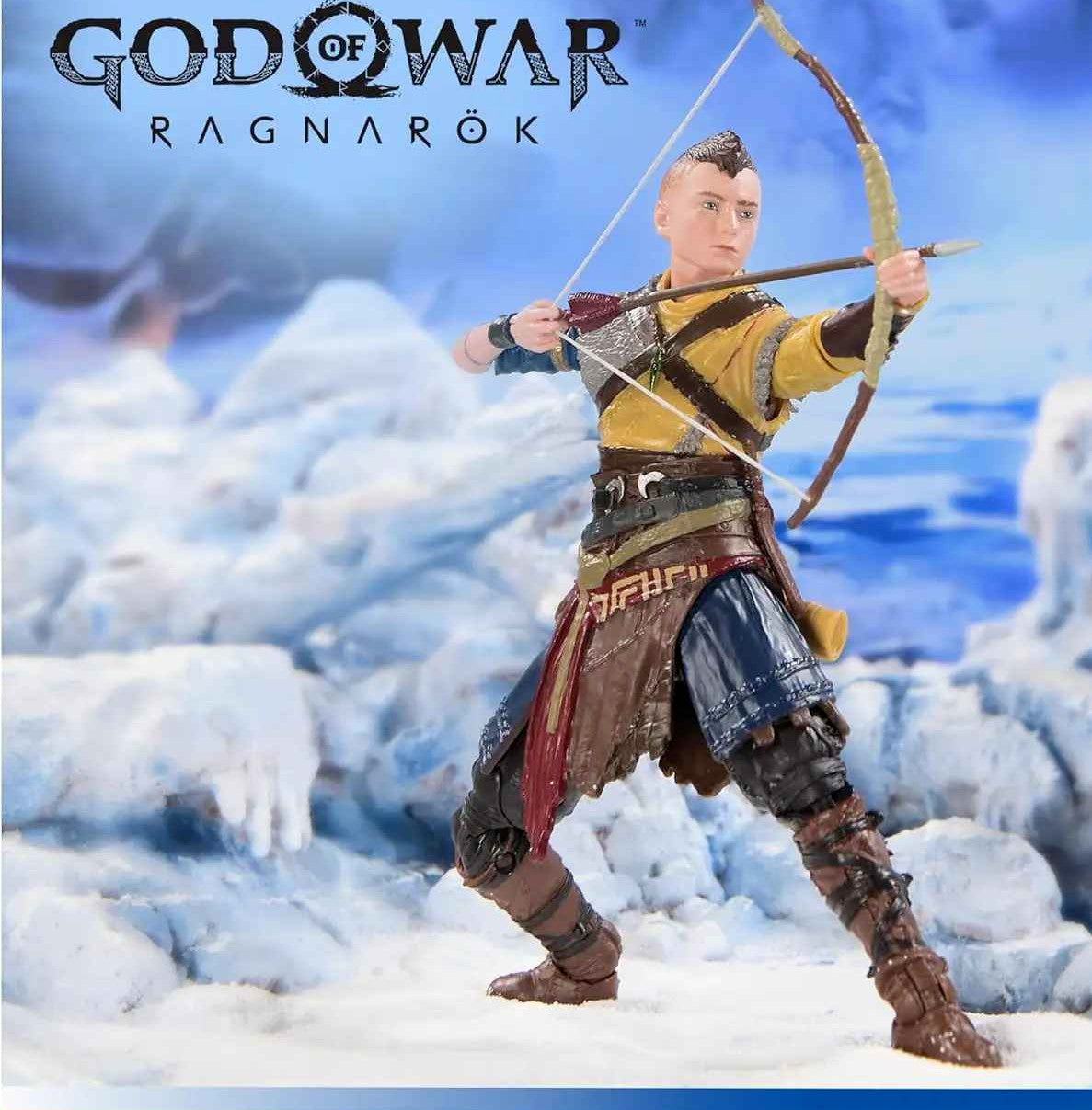 Action Figure Atreus/God Of War Ragnarok 18cm 🎀CON SCATOLA + 🚛SPED GRATUITA