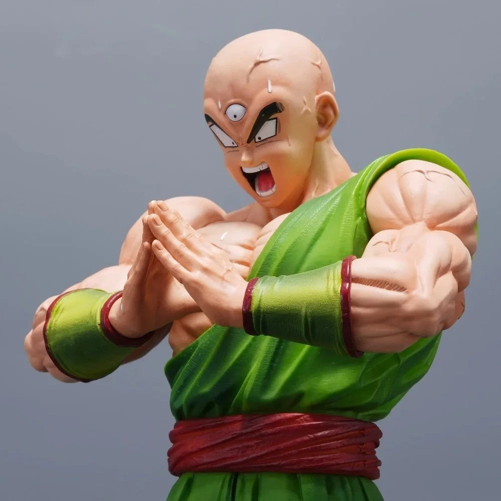 Dragon Ball Z🔥 Tien Shinhan Action Figure 34cm PVC Anime  🚛SPED GRATUITA