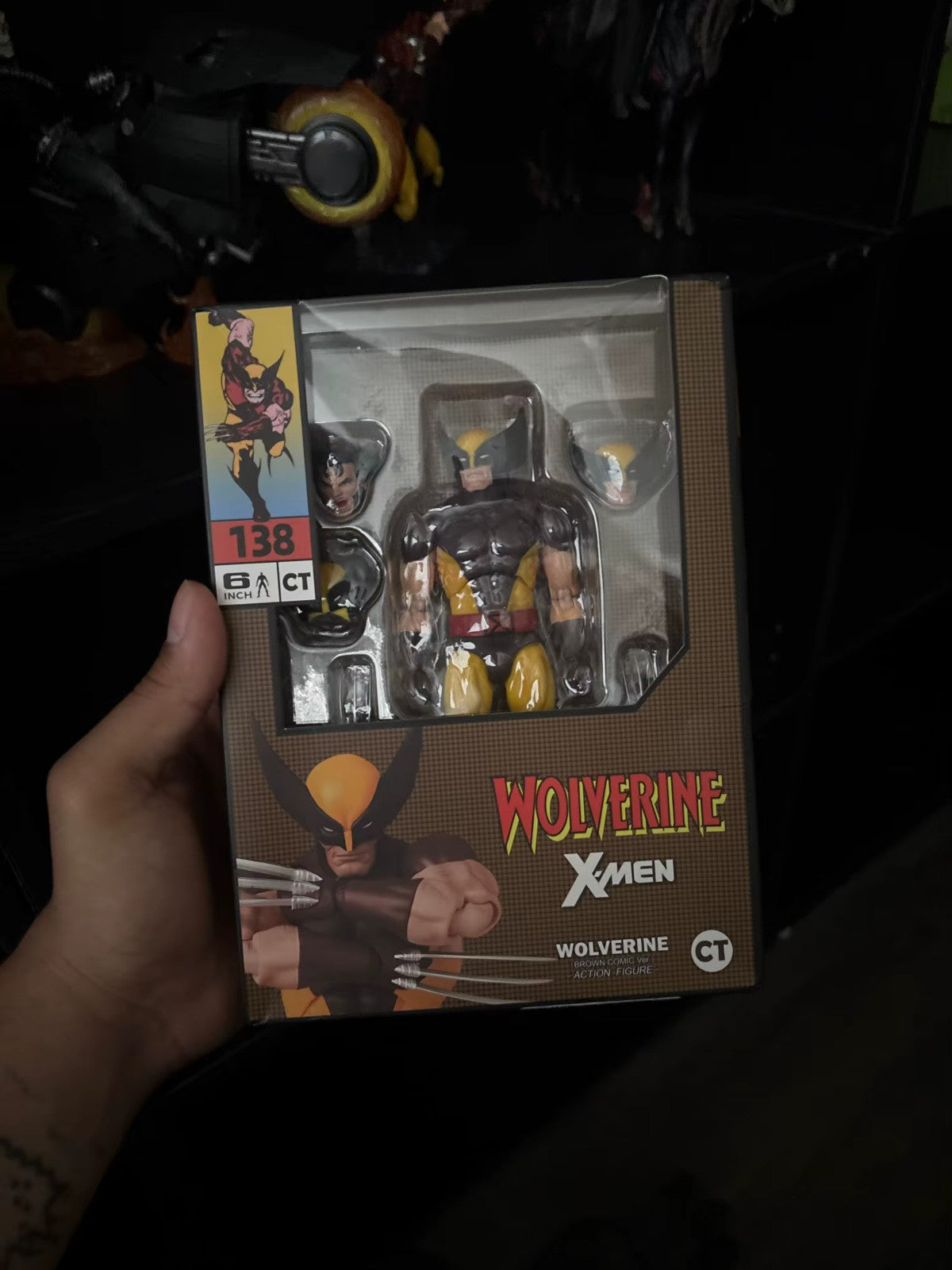 🔥 Mafex 138 Wolverine Deadpool 3 Action Figure PVC Statua da Collezione