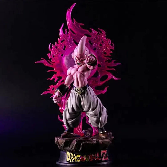 Dragon Ball Anime  Majin Buu Boo Action Figure in PVC  Luce a Led Modello da col
