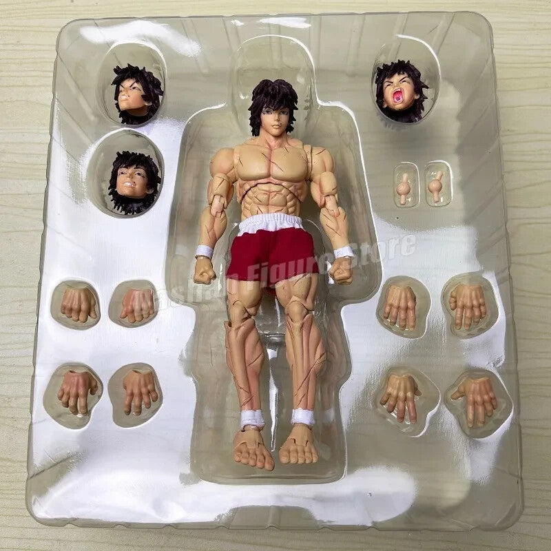 š„ST Baki Hanma - 17CM Action Figure di Hanma Yuujiro | Da Collezione in PVCš„