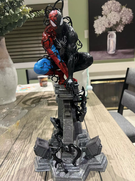 Spiderman Venom Symbiote Spider Man 38CM Action Figure CON SCATOLA