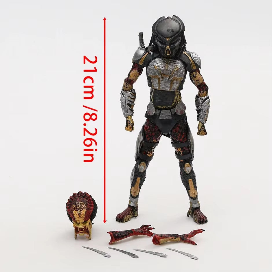 NECA 21CM Predator  Action Figure IN PVC CON SCATOLA 🚛SPED.GRATUITA
