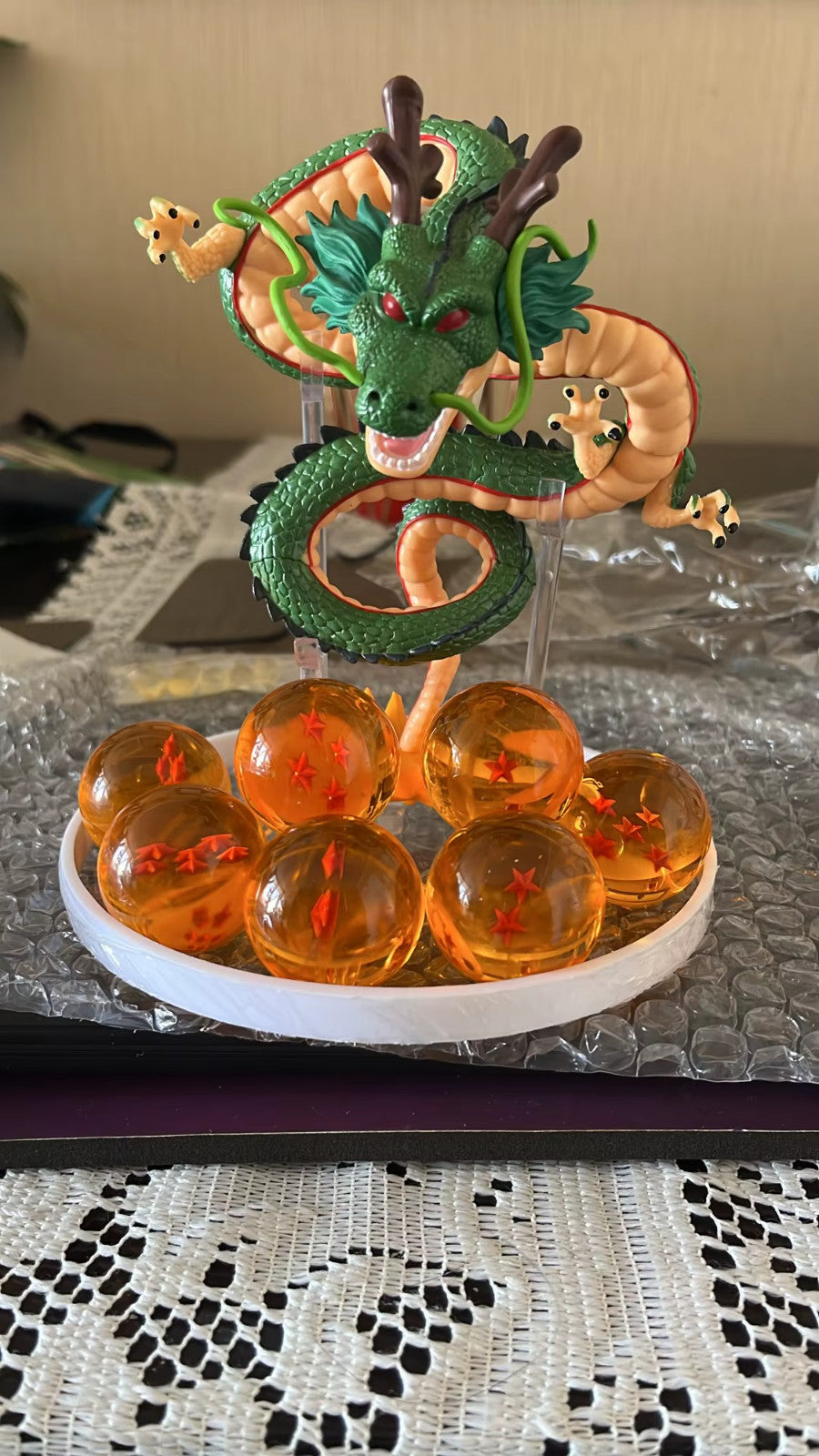 Dragon Ball Z  Shenron+Sfere di Cristallo +Led  🚛SPEDIZIONE GRATUITA