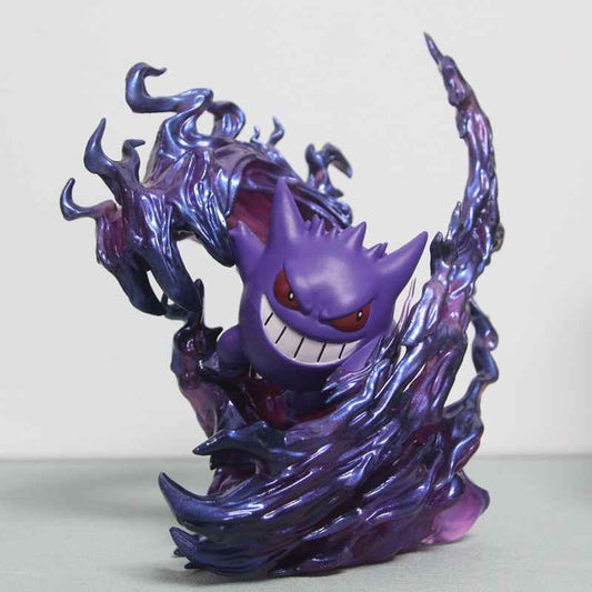 👻 Pokemon Gengar vs Snorlax Artiglio Fantasma – Action Figure 18 cm PVC
