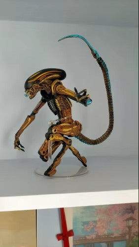 ๐ฝ NECA Alien Blue Xenomorph Action Figure 18CM ๐ Modello da Collezione