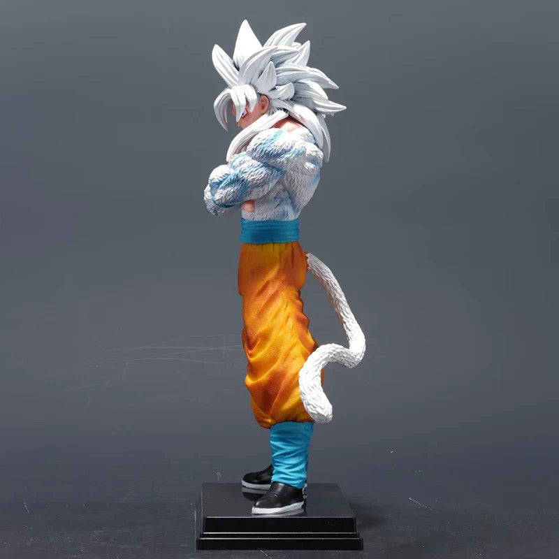 🔥 Figura di Goku Dragon Ball 32cm | Son Goku Super Saiyan 5 con 2 Teste 🐉