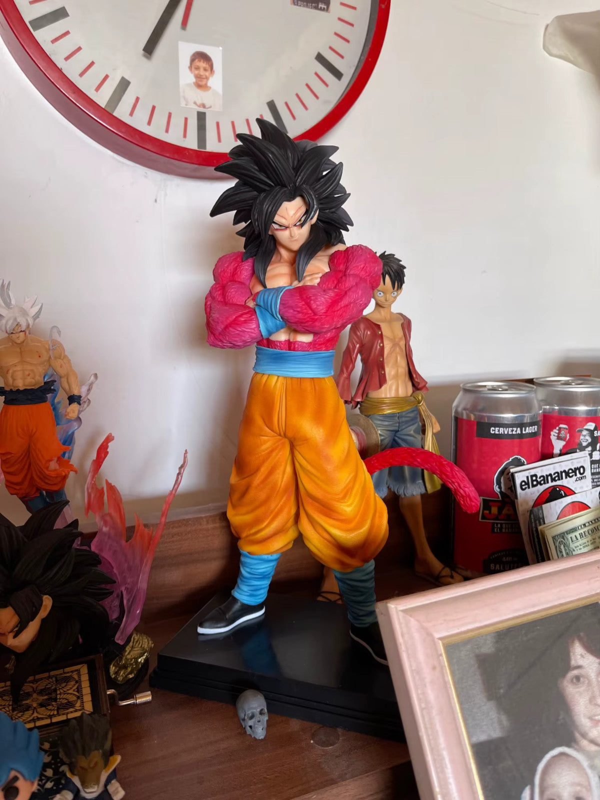 Anime Dragon Ball 32CM Son Goku SSJ4 ACTION FIGURE 🚛SPED.GRATUITA