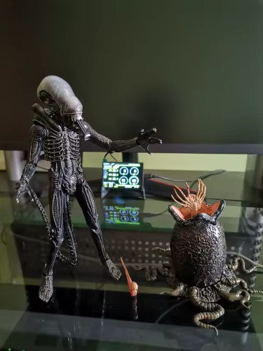 NECA Big Chap Alien Figure, 40th Anniversario CON SCATOLA ORIGINALE SCALA 1/12