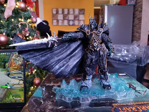 FALL OF THE LICH KING ARTHAS ACTION FIGURE Modello  21CM CON Original Box🎁