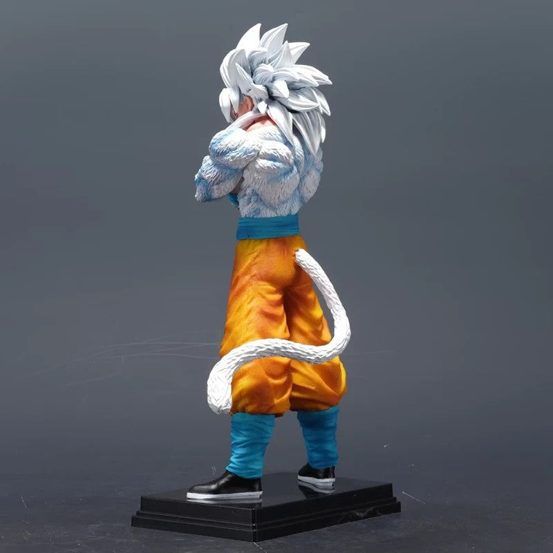 🔥 Figura di Goku Dragon Ball 32cm | Son Goku Super Saiyan 5 con 2 Teste 🐉