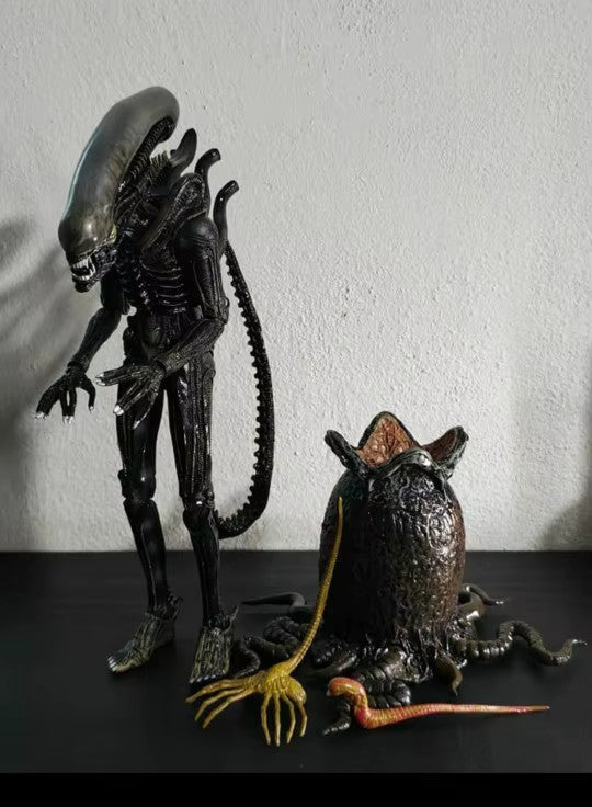 NECA Big Chap Alien Figure, 40th Anniversario CON SCATOLA ORIGINALE SCALA 1/12