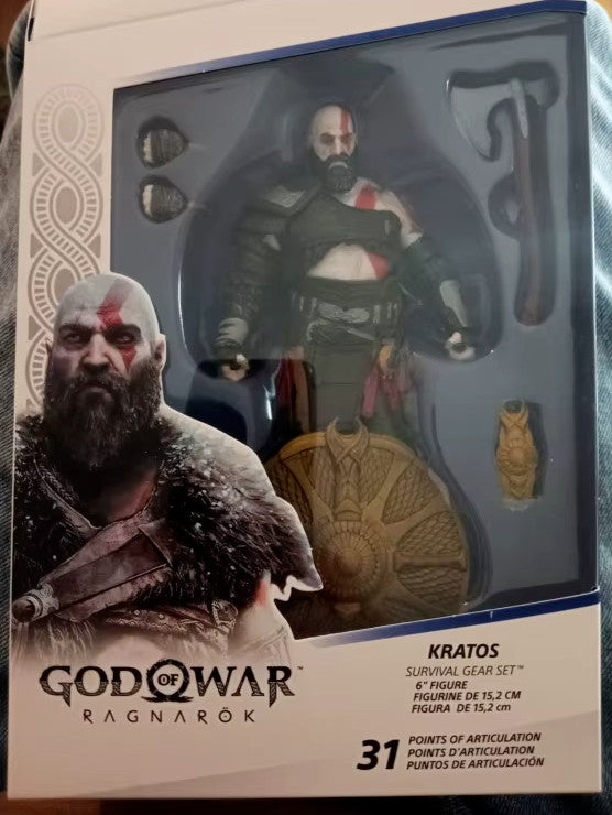 Action Figure Atreus/God Of War Ragnarok 18cm 🎀CON SCATOLA + 🚛SPED GRATUITA