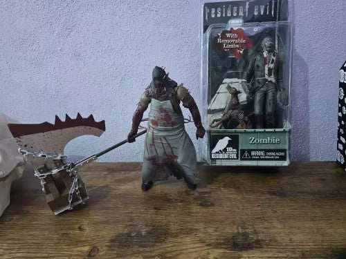 NECA Chris Redfield Figura Hunk Biohazard Zombie Biohazard 18CM Sped Gratuita.
