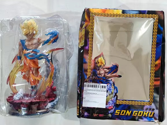 Anime Dragon Ball Z Son Goku Statue Figure Super Saiyan Gift Collection Anime
