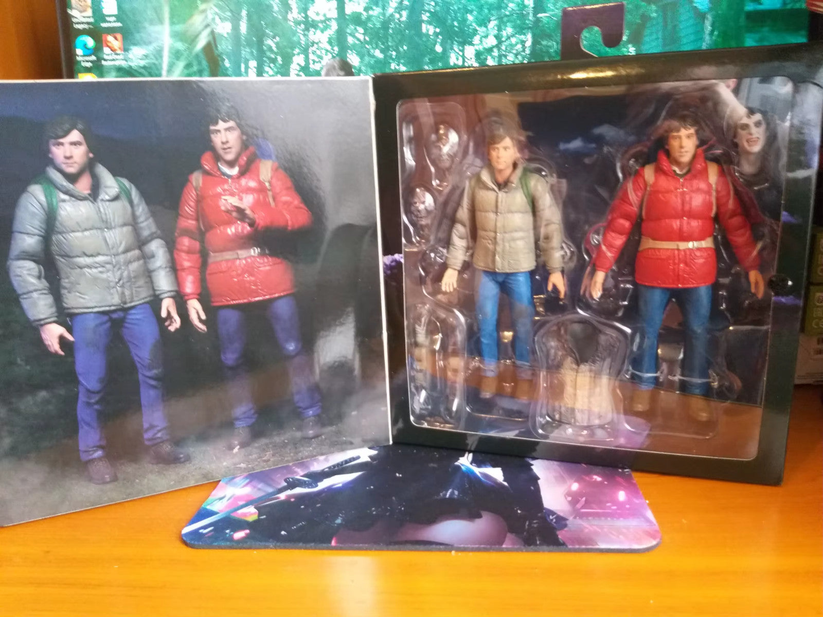🐺 NECA Jack & David – Lupo Mannaro a Londra 2 Action Figure CON ORIGINAL BOX