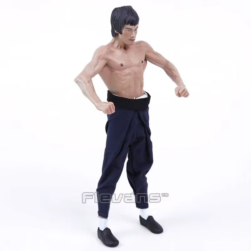 Bruce Lee Action Figure 19cm Fighting Version Con SCATOLA + SPED GRATUITA