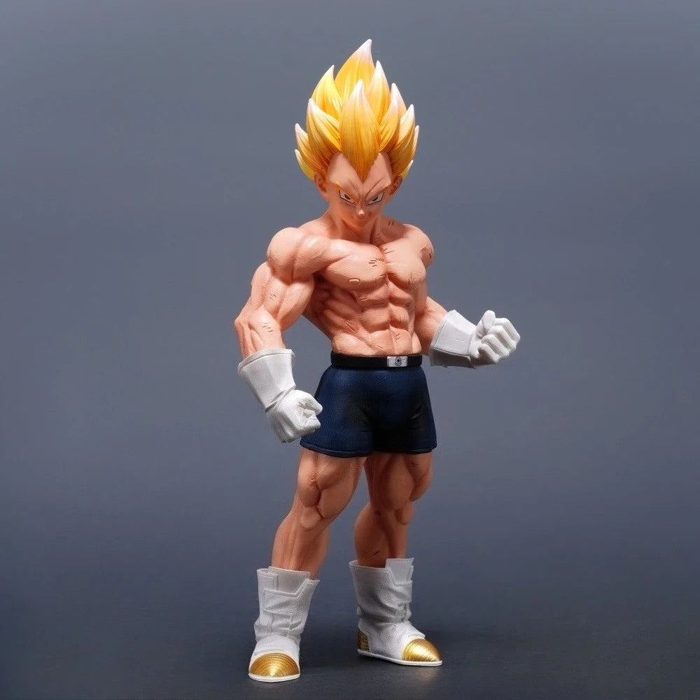 Dragon Ball Z 🏋️♀️Training Vegeta SSJ Action Figure - 28cm PVC