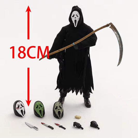 SCREAM: Action Figure Con SCATOLA COMPPRESA. 18CM Sped Gratuita.
