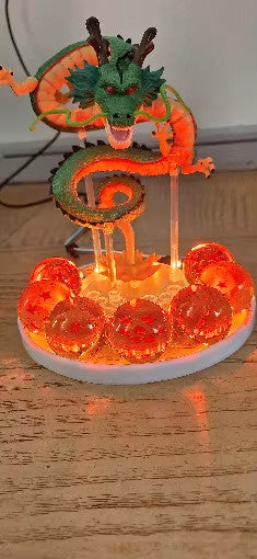 Dragon Ball Z  Shenron+Sfere di Cristallo +Led  🚛SPEDIZIONE GRATUITA