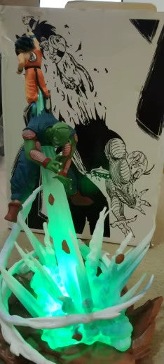 💥 21CM Dragon Ball Goku VS Piccolo Action Figure PVC da Collezione 🐉