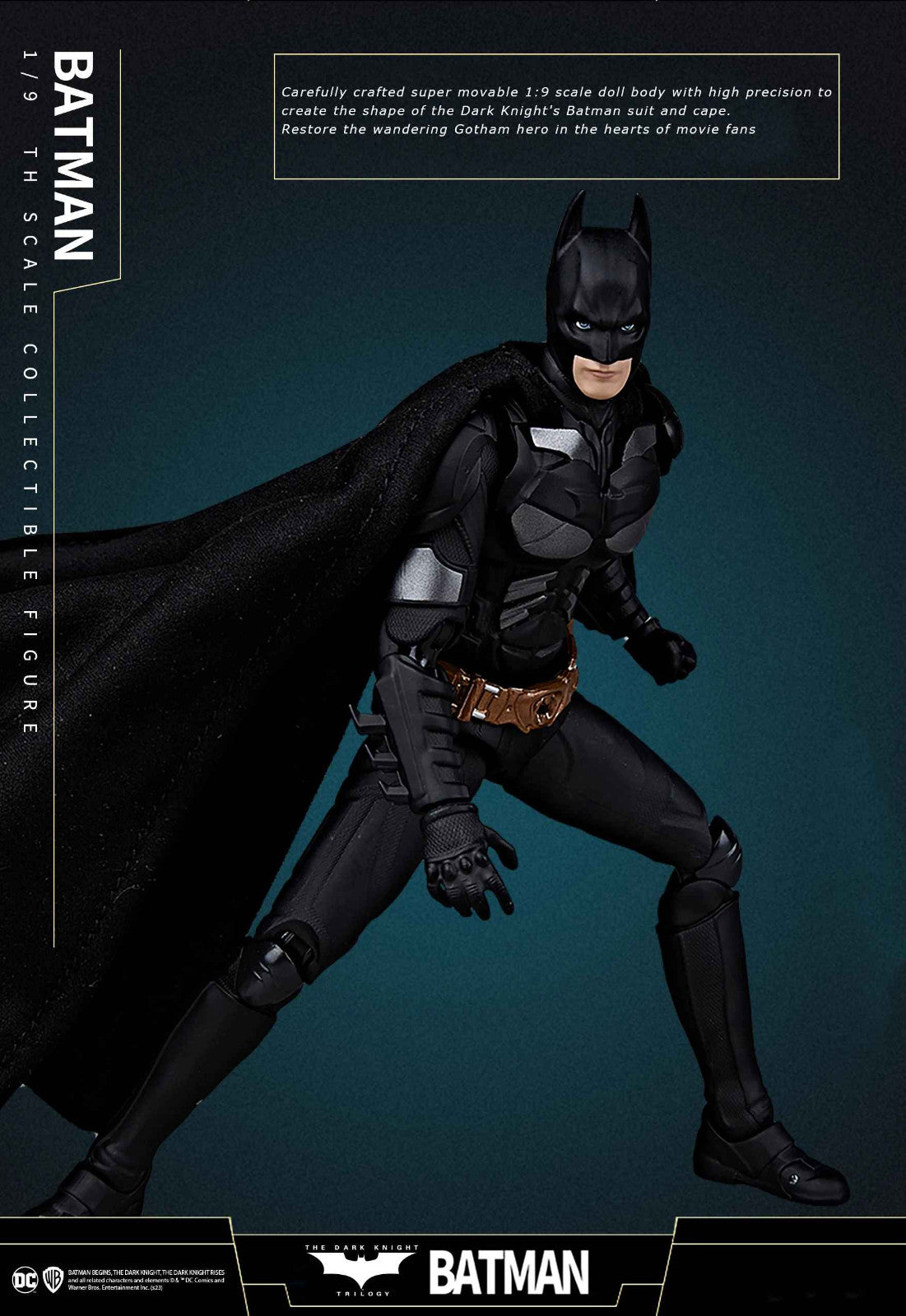 Fondjoy Cavaliere Oscuro Batman 19Cm Action Figure Con Scatol 🚛SPED.GRATUITA