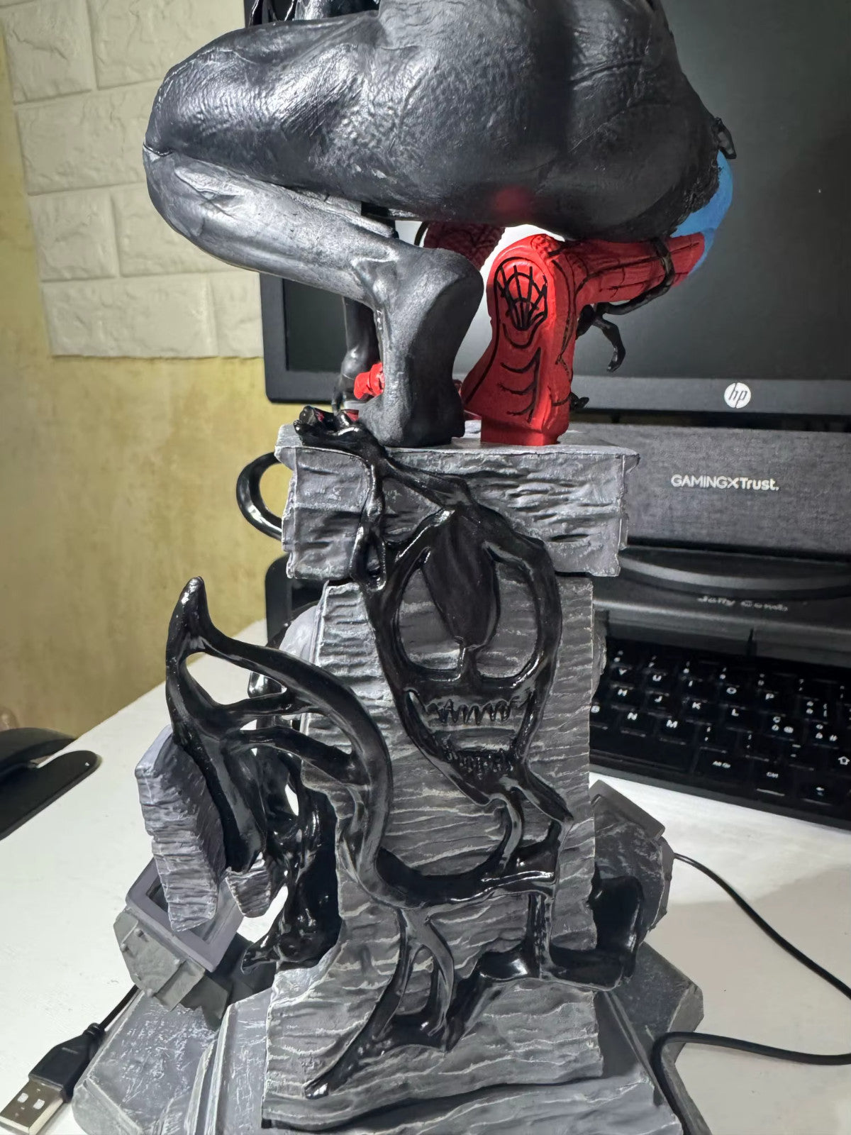 Spiderman Venom Symbiote Spider Man 38CM Action Figure CON SCATOLA