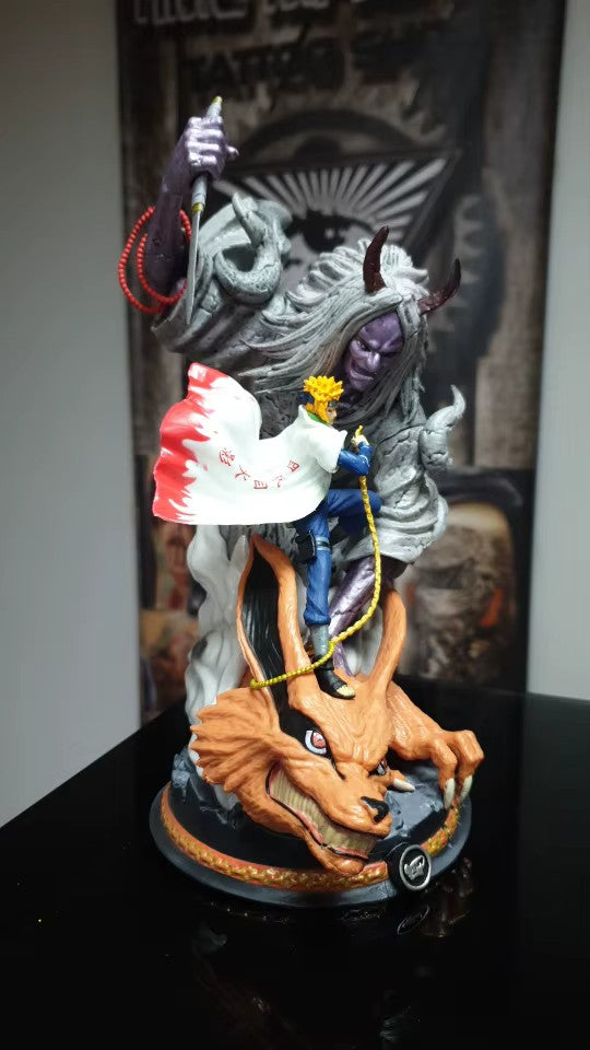 Naruto 29CM  Action Figure Minato Namikaze Hokage Anime Statue  WITH BOX