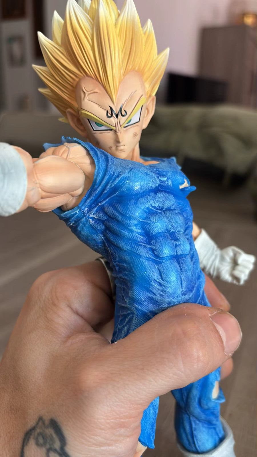🔥 Dragon Ball 20Cm Majin Vegeta Action Figure PVC Anime Da Collezione