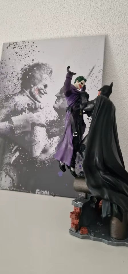 Batman VS Joker Action Figure Arkham Anime Bruce Wayne Joker CON SCATOLA