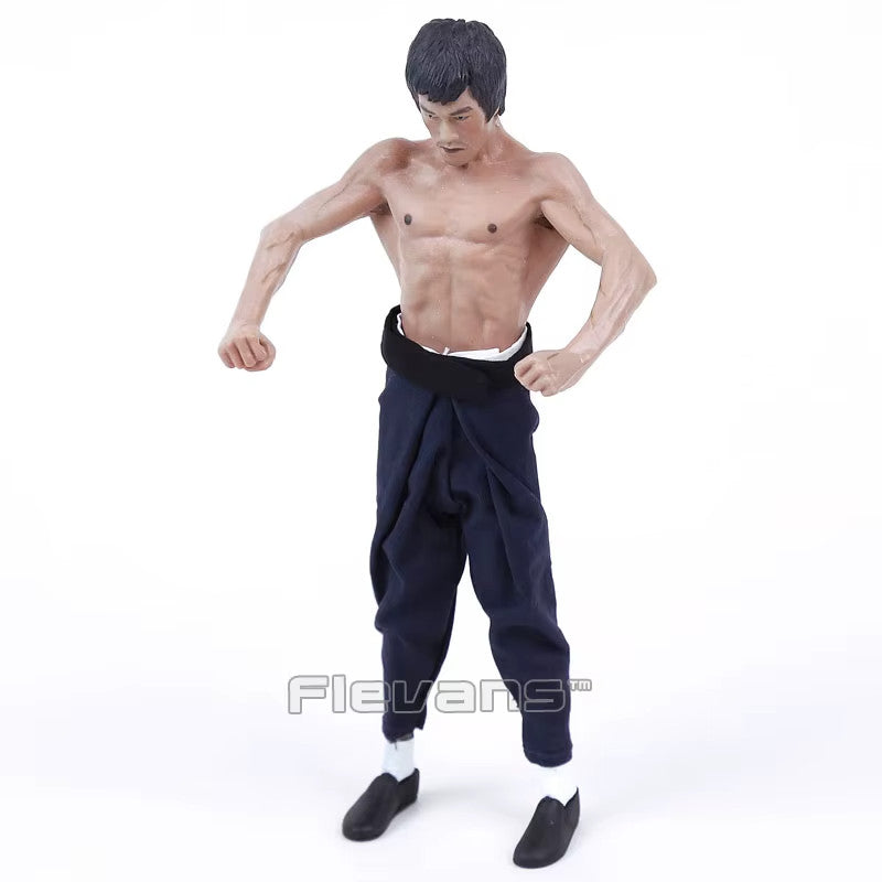 Bruce Lee Action Figure 19cm Fighting Version Con SCATOLA + SPED GRATUITA