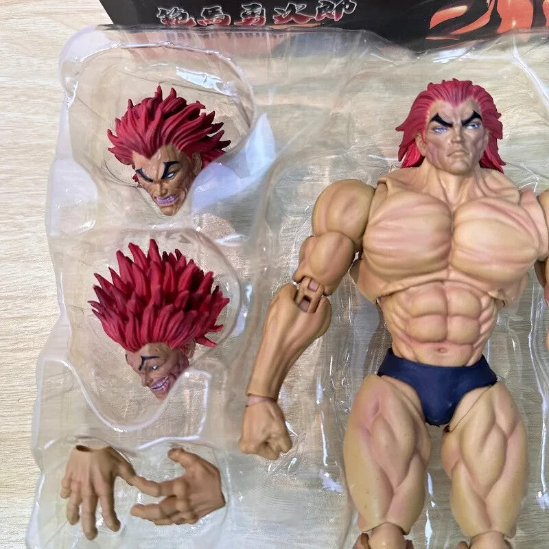 š„ST Baki Hanma - 17CM Action Figure di Hanma Yuujiro | Da Collezione in PVCš„