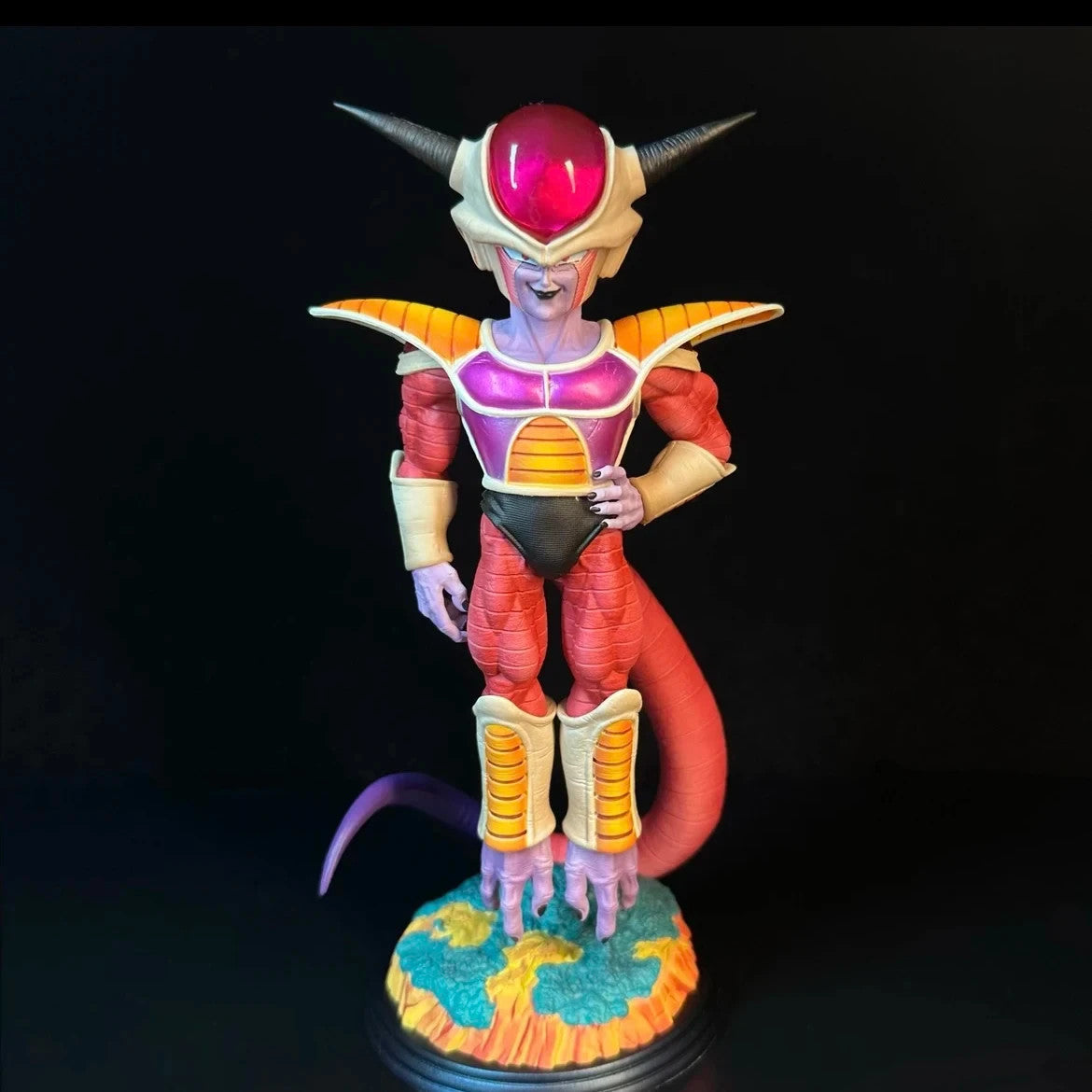🐉 Dragon Ball Z Freezer Prima Forma – 17,5 cm Action Figure Anime