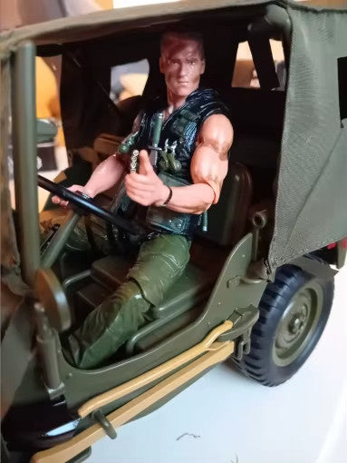 Neca Ultimate Commando Schwarzenegger 17,5Cm Action Figure Con Scatola✅