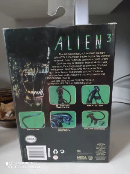 ๐ฝ NECA Alien Blue Xenomorph Action Figure 18CM ๐ Modello da Collezione