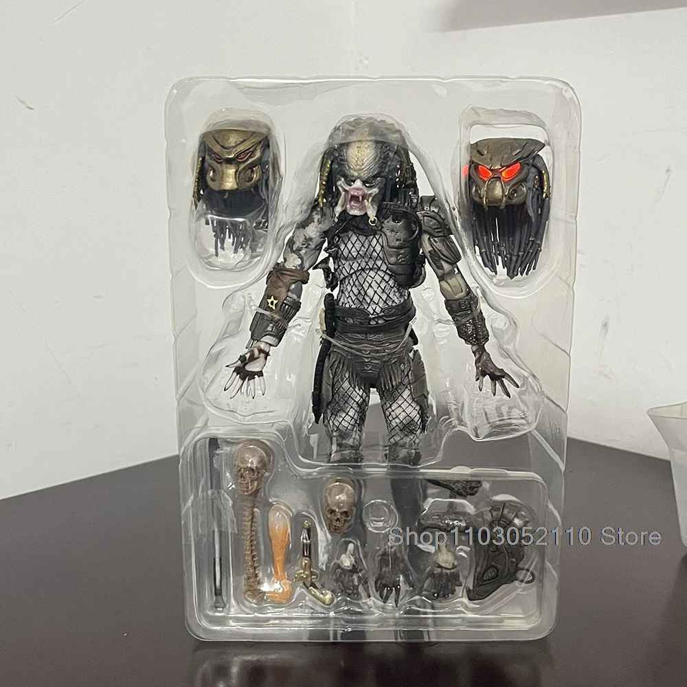 Neca Elder Predator Action Figure LED Predator vs Alien Edition CON SCATOLA