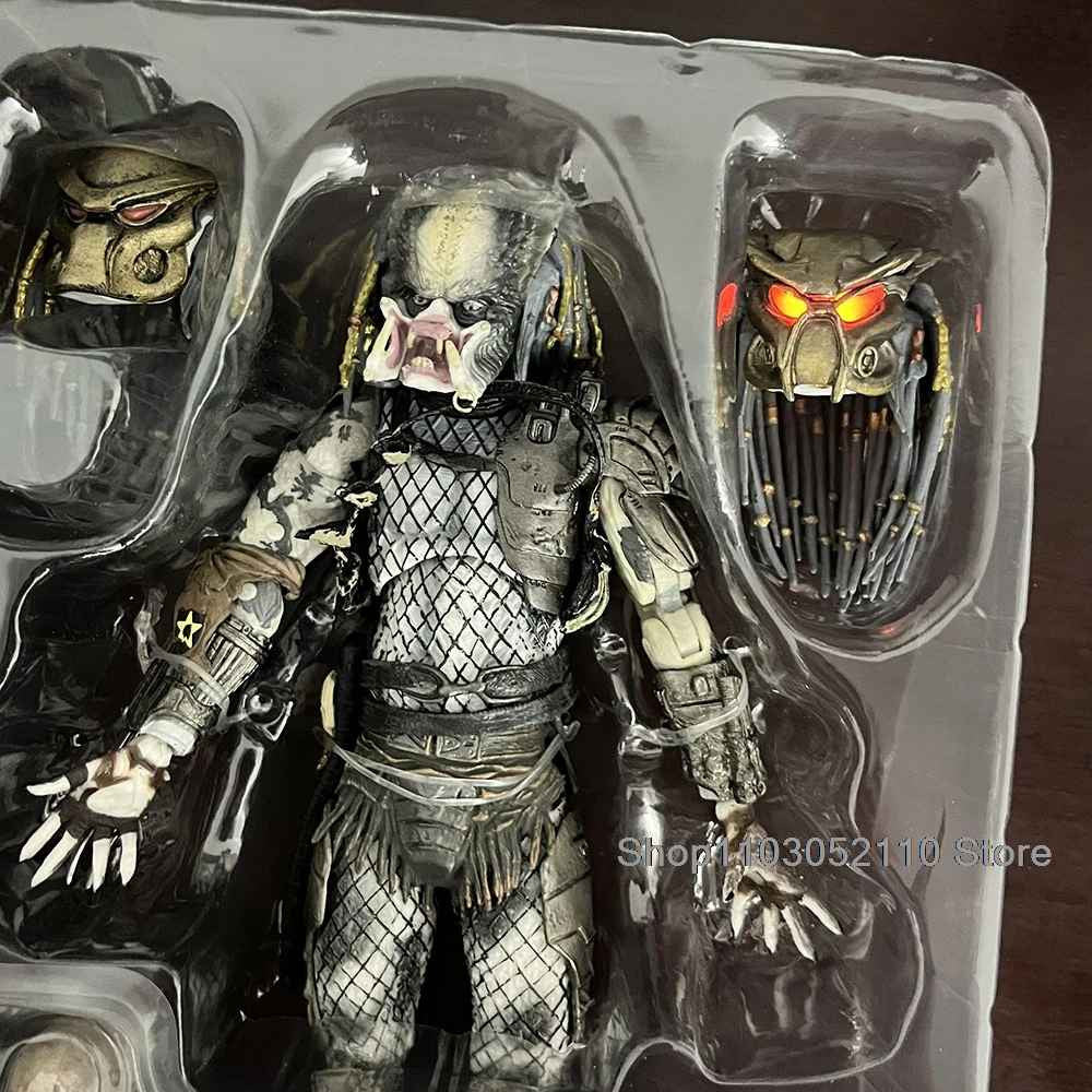 Neca Elder Predator Action Figure LED Predator vs Alien Edition CON SCATOLA