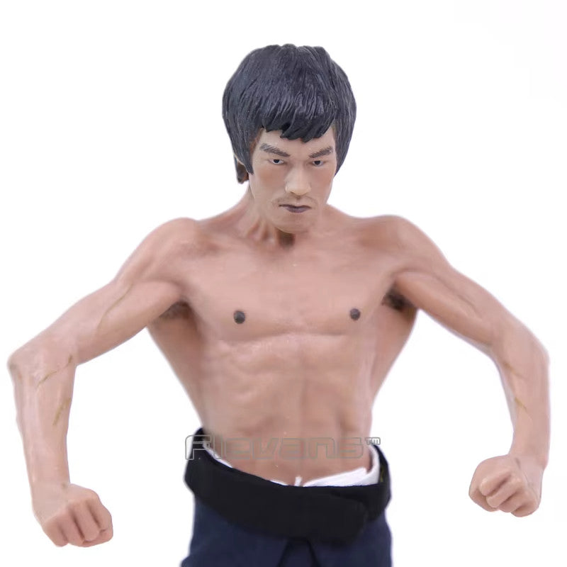 Bruce Lee Action Figure 19cm Fighting Version Con SCATOLA + SPED GRATUITA