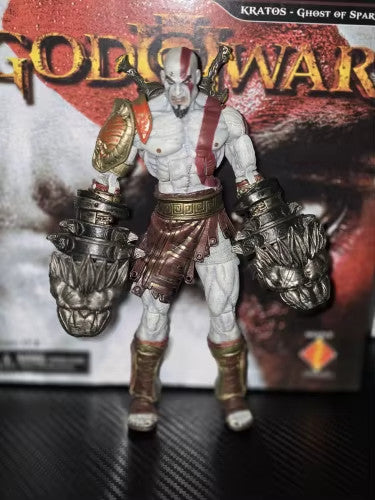 NECA God of War 3 Ultimate KRATOS Action Figure  ✅CON SCATOLA ORIGINALE