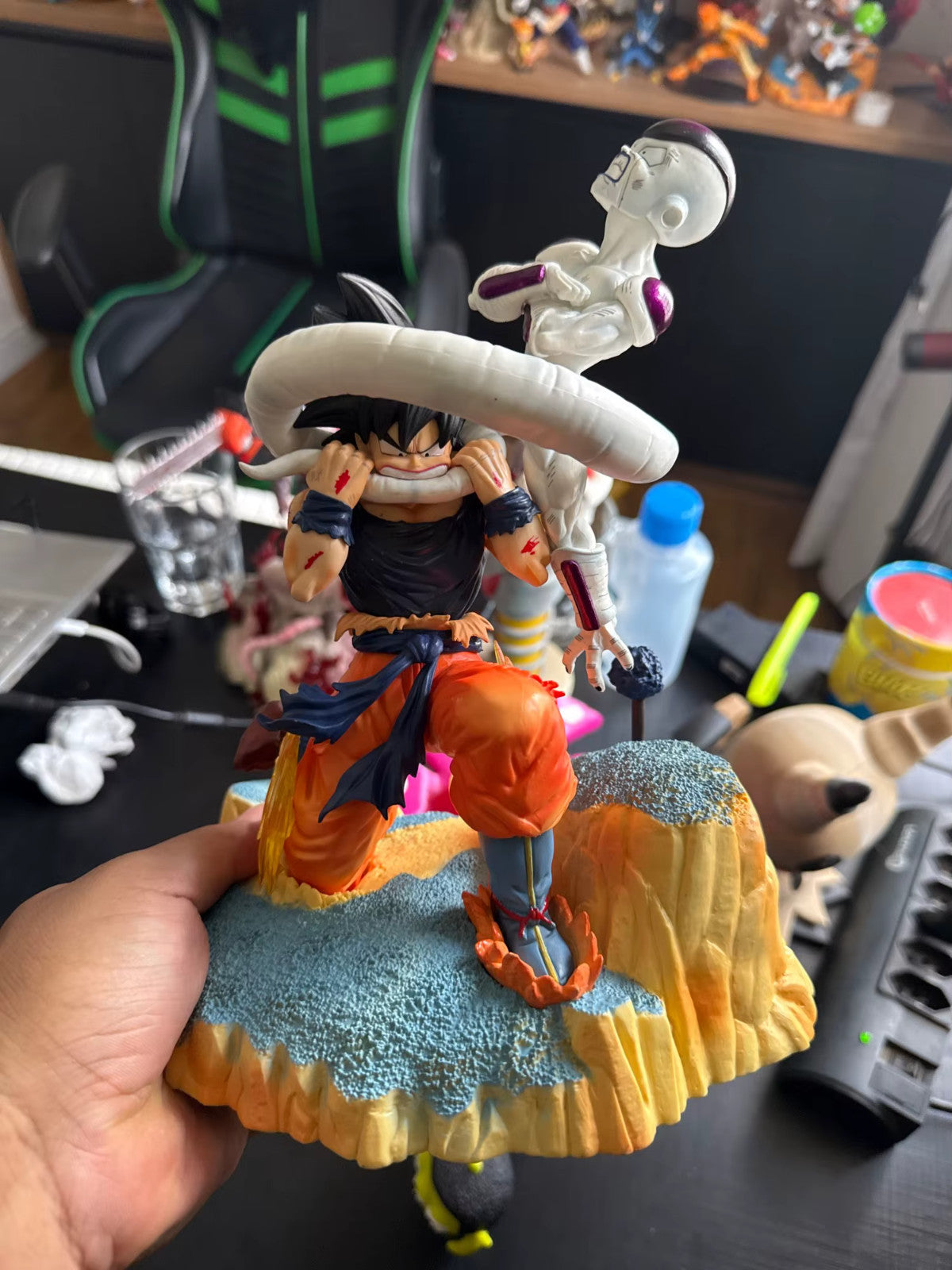 ⚔️ 25CM Dragon Ball Z Goku vs Freezer Action Figure da Collezione 💥