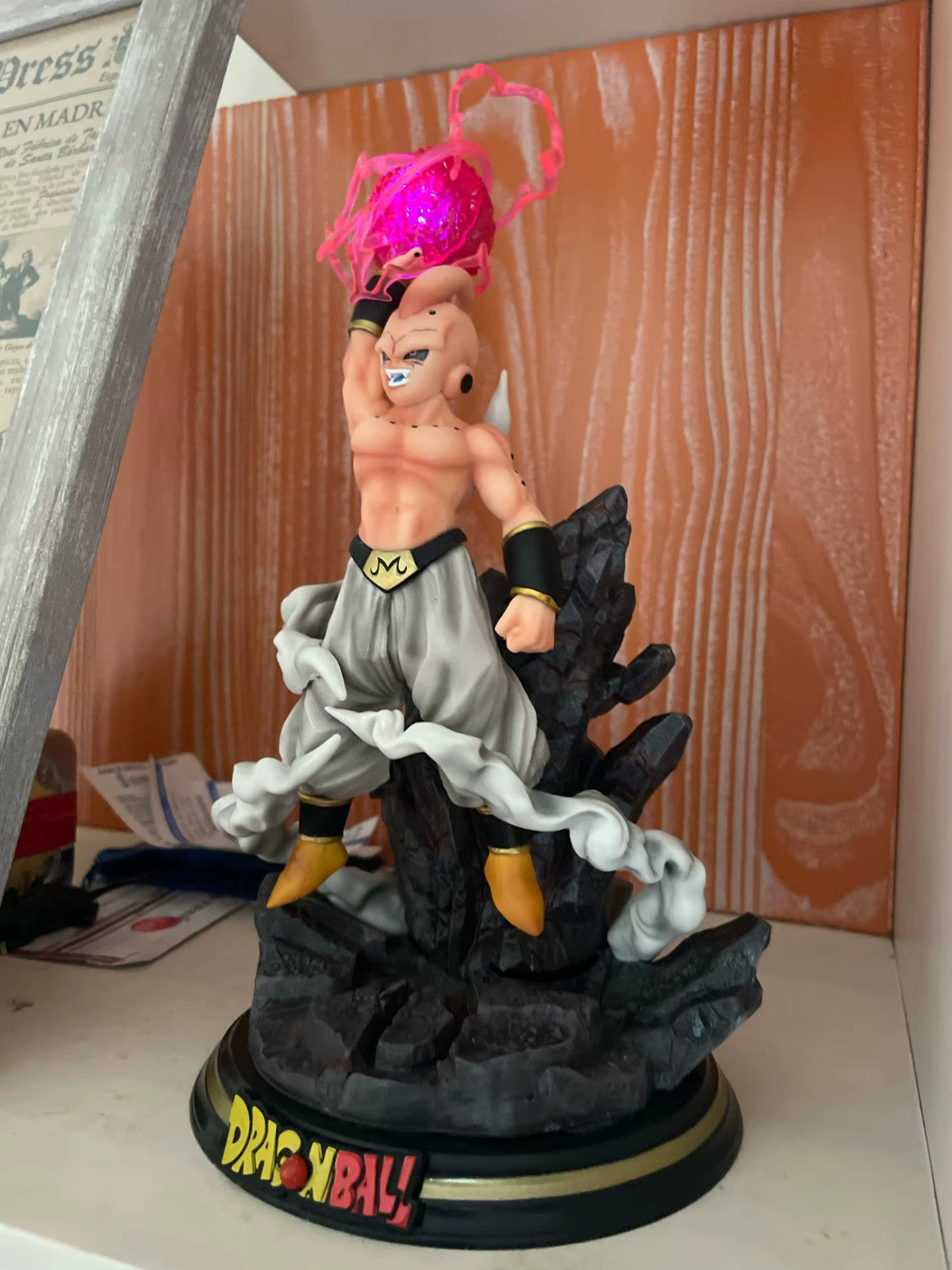 💥 Dragon Ball Z Action Figure Majin Buu 25cm PVC GK con Box – Anime DBZ