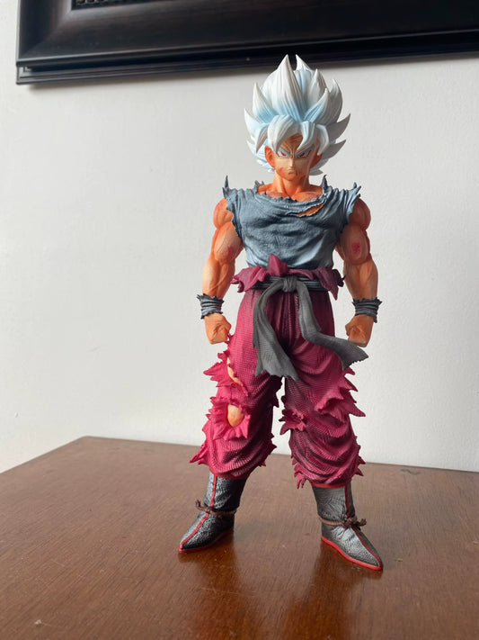 Dragon Ball Z Son GokuSuper Sayan Capelli Bianchi 28 Cm Action Figure PVC