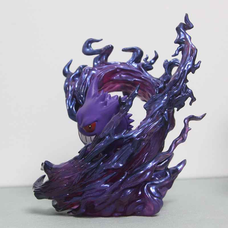 👻 Pokemon Gengar vs Snorlax Artiglio Fantasma – Action Figure 18 cm PVC