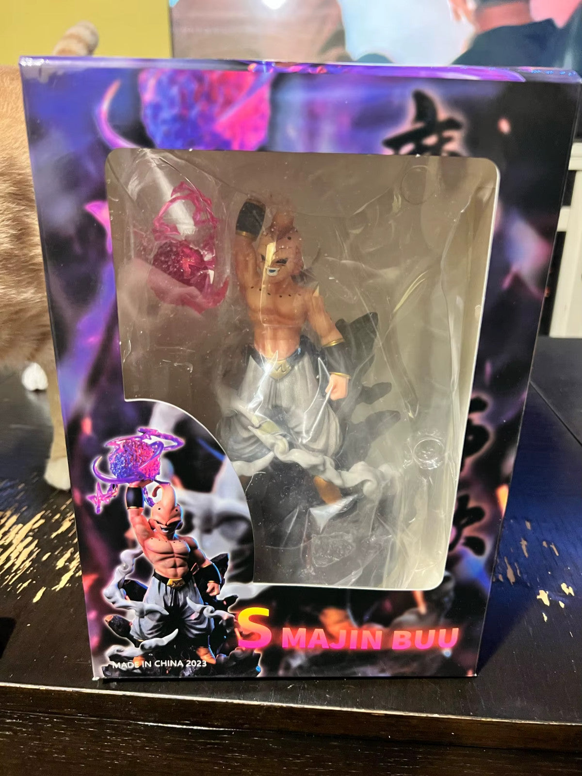 💥 Dragon Ball Z Action Figure Majin Buu 25cm PVC GK con Box – Anime DBZ