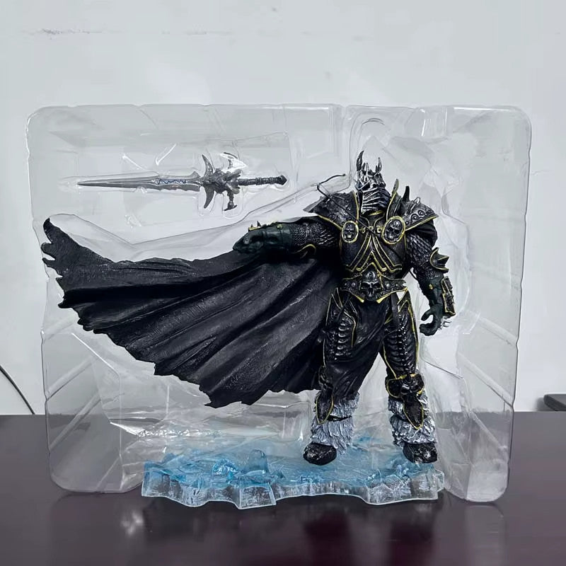 FALL OF THE LICH KING ARTHAS ACTION FIGURE Modello  21CM CON Original Box🎁