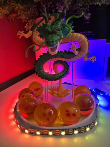 Dragon Ball Z  Shenron+Sfere di Cristallo +Led  🚛SPEDIZIONE GRATUITA