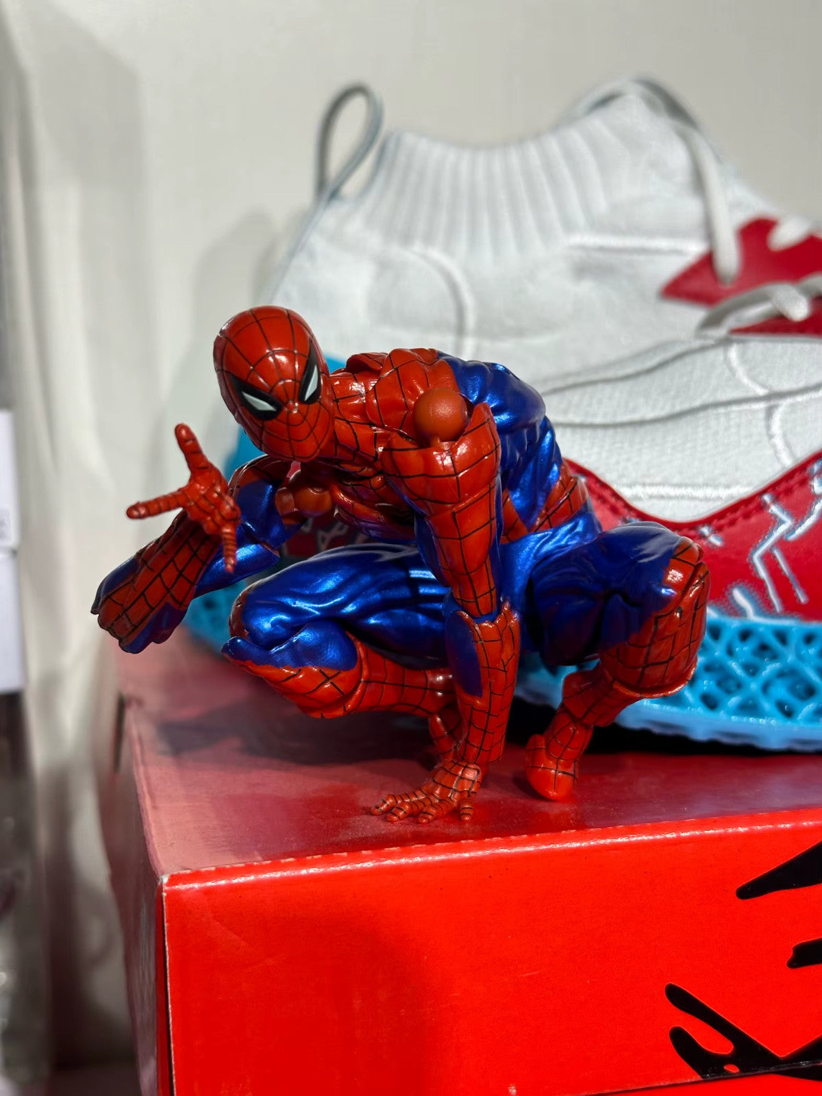 💥 Spiderman Action Figure Yamaguchi 2.0 Agente Venom Mafex CON ORIGINAL BOX