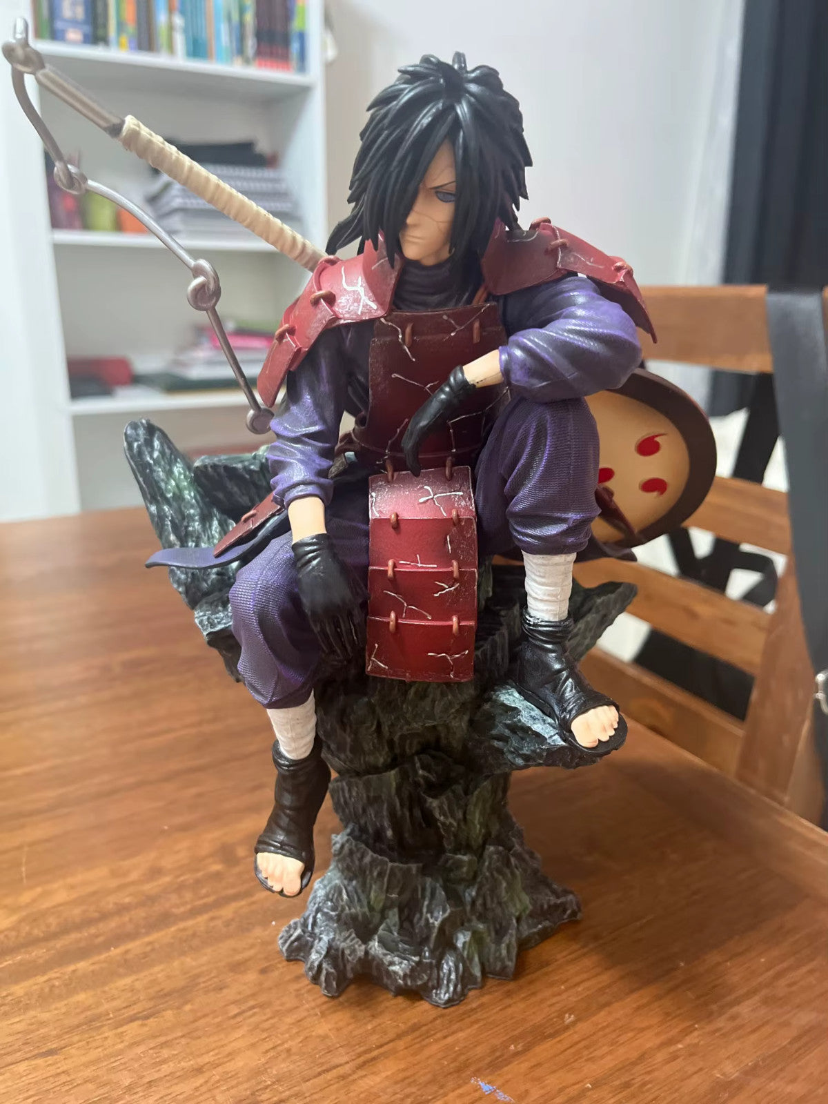 🔥 Naruto Action Figure 30cm Uchiha Madara PVC Statua Anime Collezione 🎌